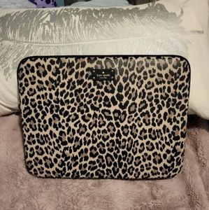 Kate Spade Grove Street Leopard Laptop Sleeve